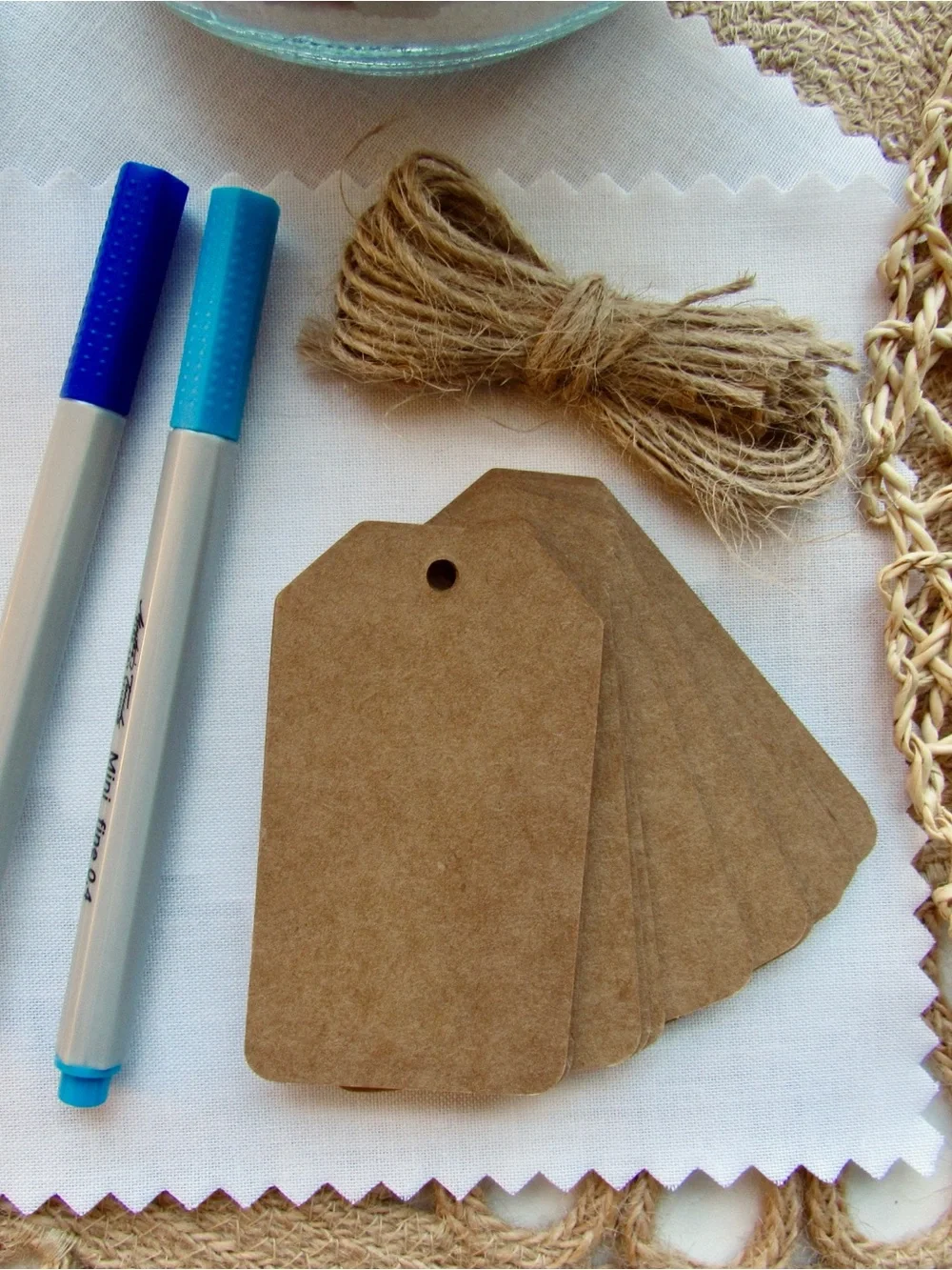 DIY Affirmation Jar craft kit with beaded garland